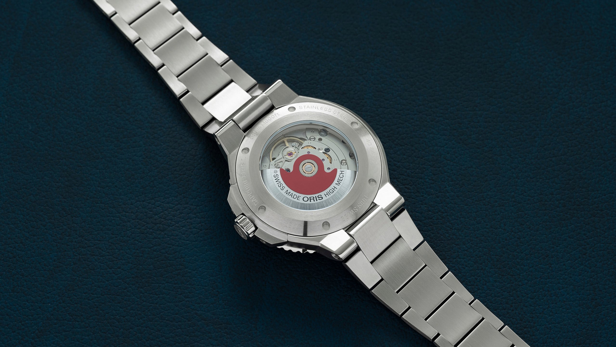 オシクレー品 ORIS オリス 時計 アクイスデイト・レリーフ 01 733 7730 4153